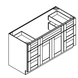 Classic Shaker White - VSDB60DD
